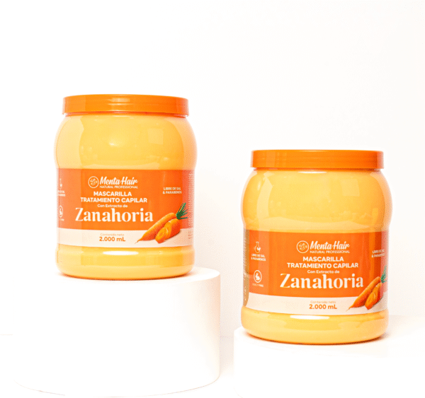 Mascarilla tratamiento capilar con Extracto de Zanahoria 2000mL
