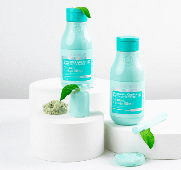 Mascarilla Capilar Purificante Forte con Menta y Ginkgo Biloba 550mL (copia)