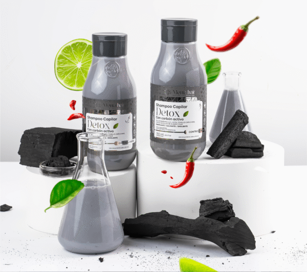 Shampoo Anti-Caspa con Carbón Activado 550mL