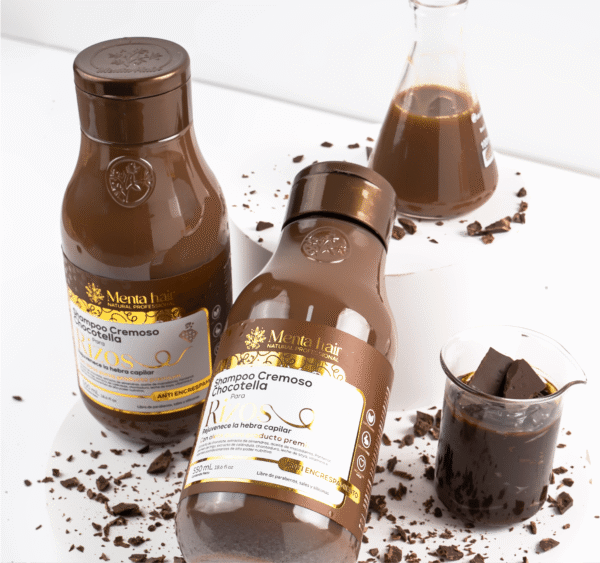 Shampoo cremoso anti-encrespamiento Chocotella para rizos 550mL