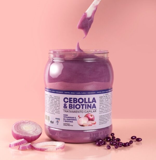 Tratamiento Capilar Cebolla y Biotina 2000mL